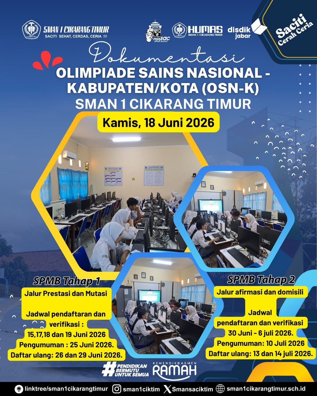 OSN-K HARI PERTAMA, 18 JUNI 2026